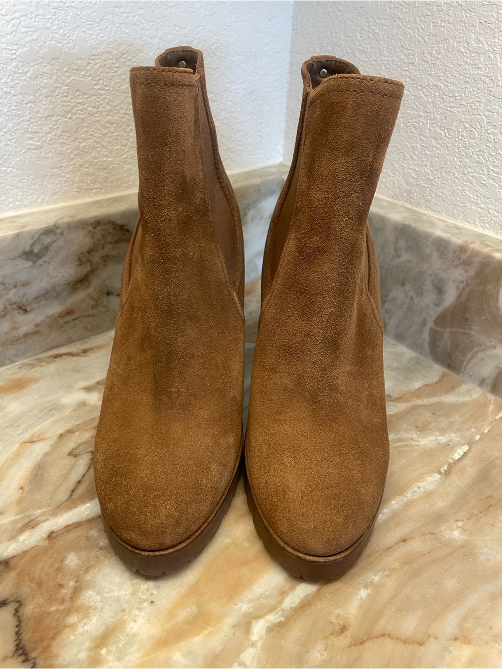 Michael Kors Suede Ankle Boots 8.5